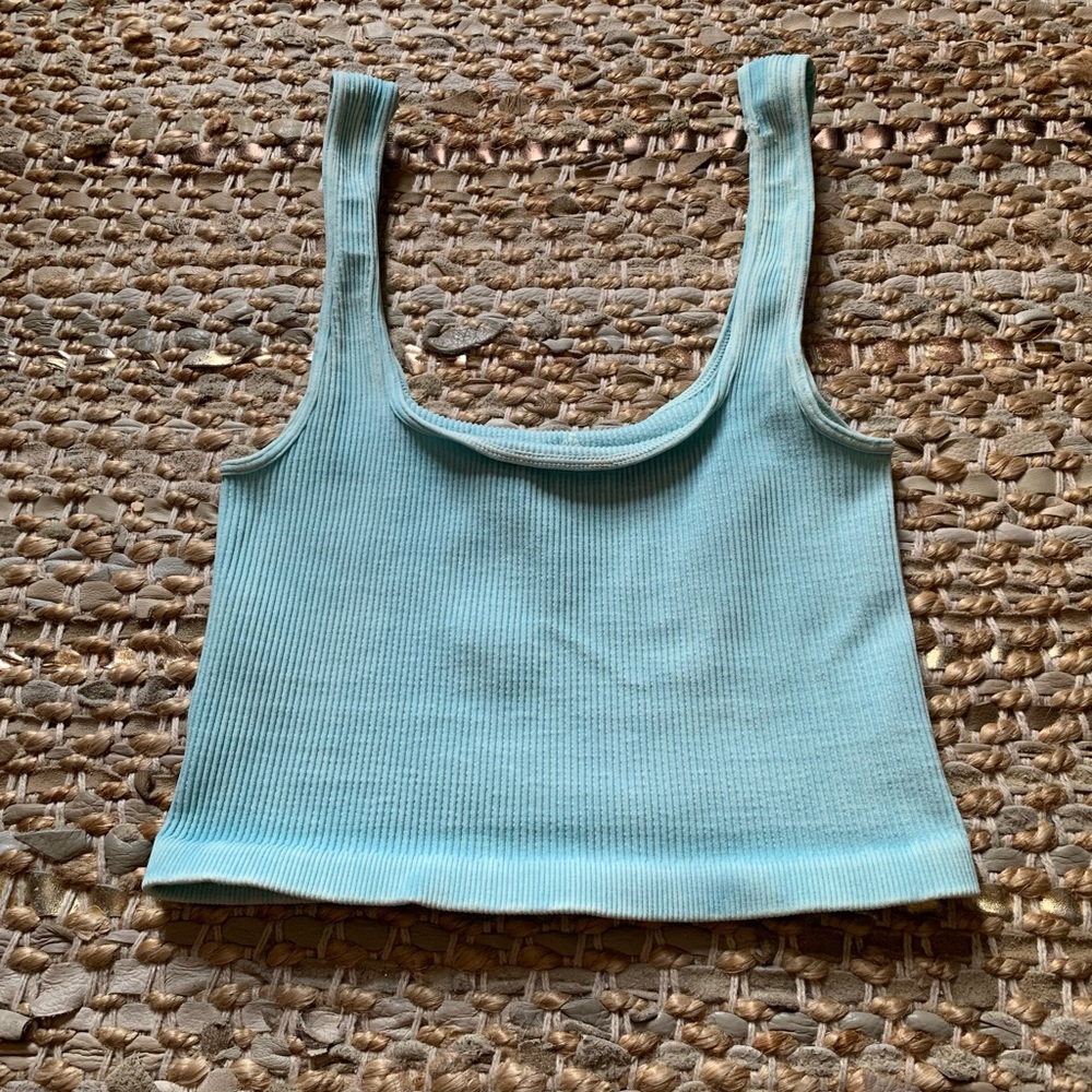 Free People Happiness Runs Square Neck Crop🌊